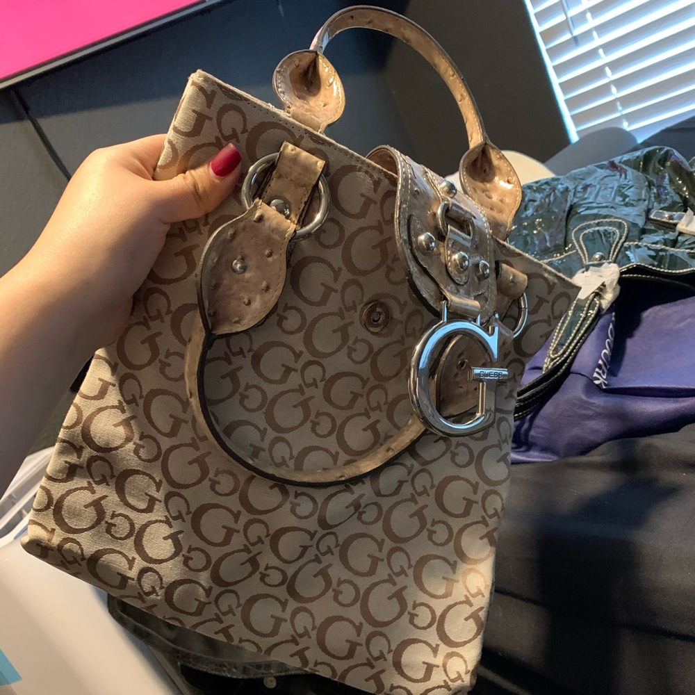 Guess Brown Handbag